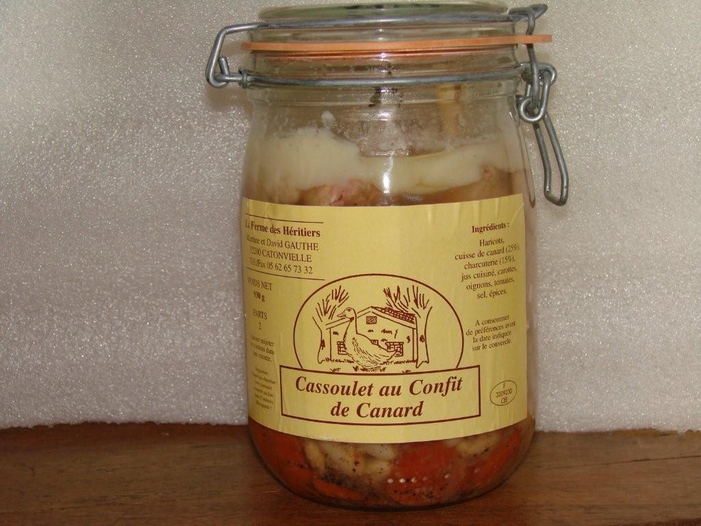 Cassoulet maison (Bocal)